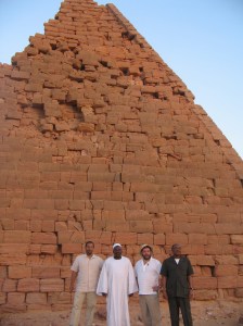 Meroe pyramid