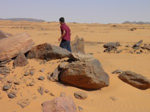 Nubian desert nature call