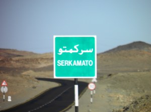 Arrival in Sarkamatto